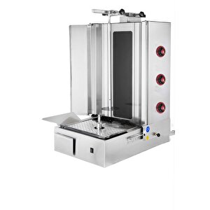 Csa Karacasan  Elektrikli 3 Radyan Alttan Motorlu Döner Ocağı Makinesi