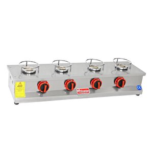 Tüplü 4 Ocaklı Künefe Ocağı Makinesi