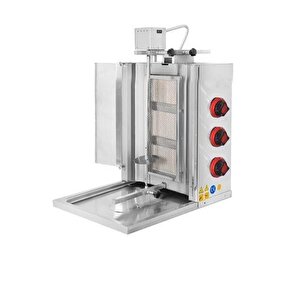 Csa Karacasan  Tüplü 3 Radyanlı Üstten Motorlu Döner Ocağı Makinesi