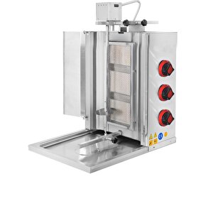 Csa Karacasan  Tüplü 3 Radyanlı Üstten Motorlu Döner Ocağı Makinesi