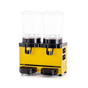 Twin Panoramik Analog 10+10 Lt Soğutuculu İçecek Dispenseri Makinesi Mm20-ay