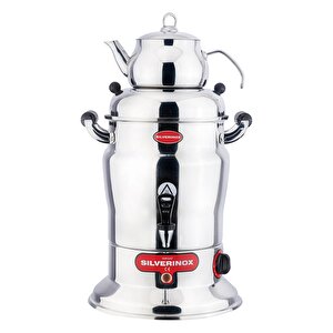 Işıkgaz Silver 10 Litre Tek Demlik Çay Semaveri Otomatı Makinesi