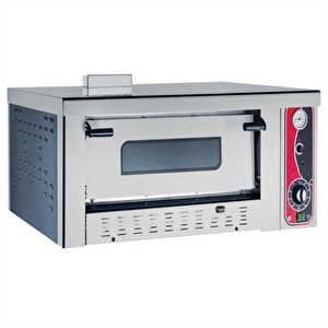 Csa Karacasan Endüstriyel Pizza Fırını Tüplü 4 Pizza Kapasiteli