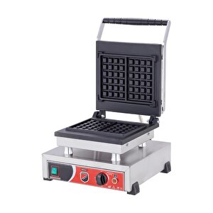Işıkgaz Silver Endüstriyel Elektrikli Kare Waffle Makinesi - 2 Li