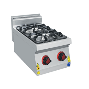 Csa Karacasan 40 Cm 700 Seri Set Üstü İki Gözlü Tüplü Ocak