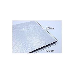 Şeker Portakalım Alüminyum Folyolu 50x100cm Kalınlık:10mm Radyatör Petek Arkası Isı Yalıtım İzolasyon Levhası 5 Adet