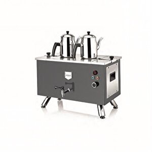 Çft Cidar 2 Demlikli Elektrikli - Siyah