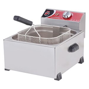 Işıkgaz Silver Endüstriyel Tekli 8 Litre Elektrikli Fritöz