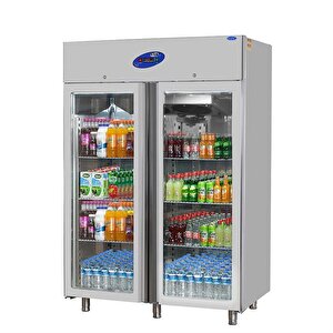 Csa Karacasan 1200 Lt Dik Tip Çift Kapılı Buzdolabı(304 Çelik)