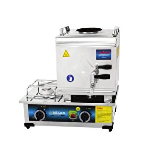 15 Lik Tüplü 10 Litre 1 Demlikli Çay Kazanı