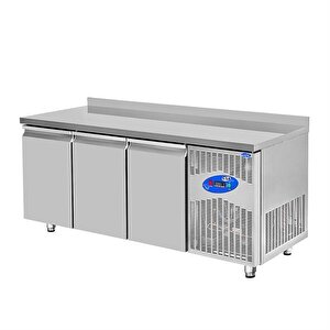 Csa Karacasan  474 Lt Üç Kapılı 700'lük Tezgah Tipi Derin Dondurucu(304 Çelik)