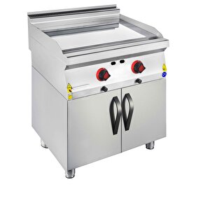 Csa Karacasan 900 Seri 80 Cm Dolaplı Doğalgazlı Düz Pleyt Izgara(80x90x85cm)