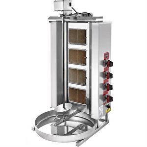 4 Radyanlı Üstten Motorlu Doğalgazlı (ce) Döner Ocağı