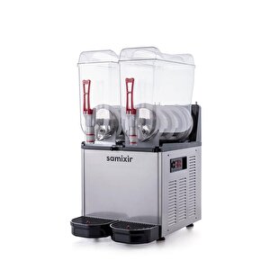 Twin Çiftli 12+12 Lt Slush Buzlaş Karlamaç Makinesi Slush-24-i