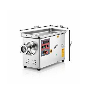 Çağdaş No 22 Soğutmalı Paslanmaz Kıyma Makinesi 220v