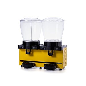 Panoramik Twin 22+22 Lt Fıskiyeli-karıştırıcılı Soğuk İçecek Makinesi Sm44-ay