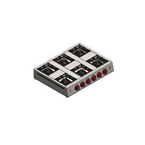 Csa Karacasan  Tüplü Altılı 6 Gözlü Mini Set Üstü Ocak