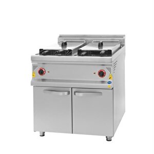 Csa Karacasan 900 Seri Dolaplı 24+24 Lt Elektrikli Fritöz