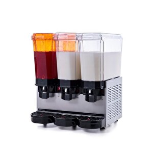 Samixir Klasik Triple 60 Lt Fıskiyeli-karıştırıcılı Soğuk İçecek Makinesi 60-smmi