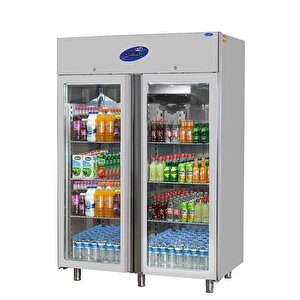 Csa Karacasan  1400 Lt Dik Tip Çift Kapılı Buzdolabı