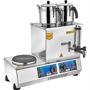 20 Model Çift Demlikli Elektrikli Çay Ocağı 14 Lt - K31(a)