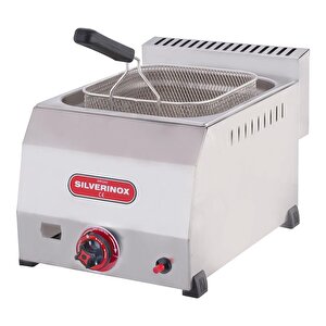Işıkgaz Silver Endüstriyel Tekli 8 Litre Doğalgazlı Fritöz