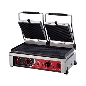 Işıkgaz Silver Style Elektrikli Çift Kapak 20 Dilim Tost Makinesi