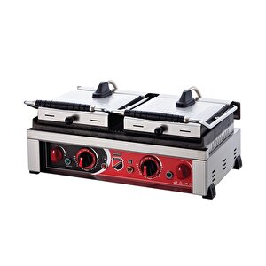 Işıkgaz Silver Style Elektrikli Çift Kapak 20 Dilim Tost Makinesi