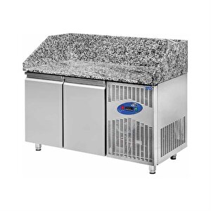 Csa Karacasan  380 Lt 150x80x108 Cm İki Kapılı Pizza Hazırlık Buzdolabı