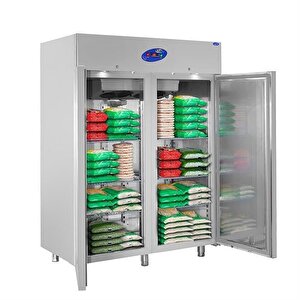 Csa Karacasan  1400 Lt Çift Kapılı Buzdolabı + Derin Dondurucu