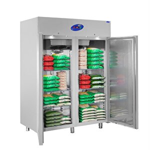 Csa Karacasan  1400 Lt Çift Kapılı Buzdolabı + Derin Dondurucu