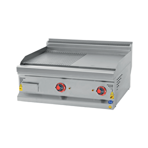 Csa Karacasan 80 Cm 700 Seri Set Üstü Doğalgazlı Yarı Kanallı Izgara 80x70x85cm