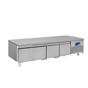 Csa Karacasan 310 Lt Dört Kapı 700'lük Tezgah Altı Buzdolabı(430 Çelik)