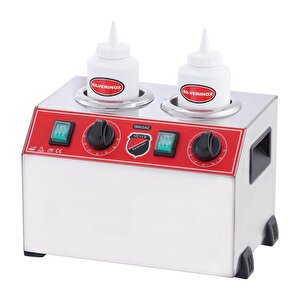 Işıkgaz Silver Elektrikli Çiftli Şişe Sosluk Isıtıcı - 2 Li