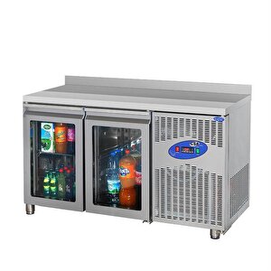 Csa Karacasan 281 Lt İki Kapılı 700'lük Tezgah Tipi Buzdolabı(304 Çelik)