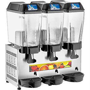 Üçlü 20+20+20 Lt Karıştırıcılı Soğutucu Ayran Makinesi