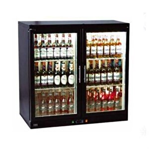 Csa Karacasan  Çift Kapılı Set Üstü Bar Arkası Şişe Soğutucu Buzdolabı (310 Litre)