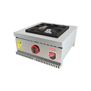 Işıkgaz Silver Endüstriyel Doğalgazlı Set Üstü Midi Tekli 1 Gözlü Ocak