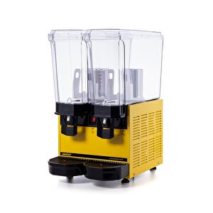 Klasik Twin 20+20 Lt Karıştırıcılı Soğuk İçecek Dispanseri Makinesi
