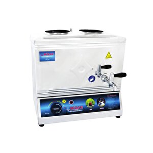 25 Lik Elektrikli 20 Litre 2 Demlikli Çay Kazanı Çay Ocağı