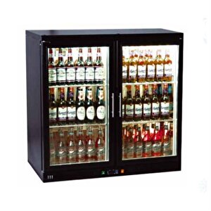 Csa Karacasan  Çift Kapılı Set Üstü Bar Arkası Şişe Soğutucu Buzdolabı (210 Litre)