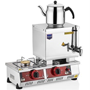 15 Model Tek Demlikli Doğalgazlı(ce) Çay Ocağı 14 Lt