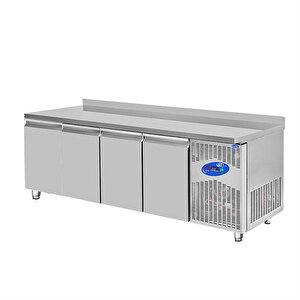 Csa Karacasan 632 Lt Dört Kapılı 700'lük Tezgah Tipi Buzdolabı(304 Çelik)