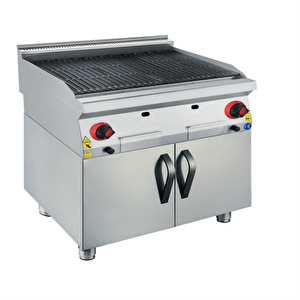 Csa Karacasan 900 Seri Dolaplı 80 Cm Doğalgazlı Lavataş Döküm Izgara (80x90x85cm)