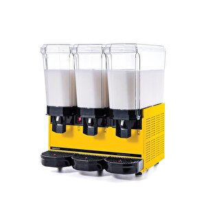 Klasik Triple 30+30+30 Lt Karıştırıcılı Soğuk İçecek Makinesi 60-mmmy