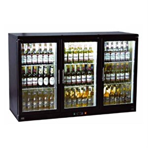 Csa Karacasan  Üç Kapılı Set Üstü Bar Arkası Şişe Soğutucu Buzdolabı (310 Litre)