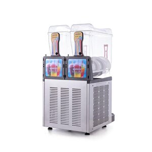 Twin Allure Çiftli 12+12 Lt Slush Buzlaş Karlamaç Makinesi Slush-24-ia