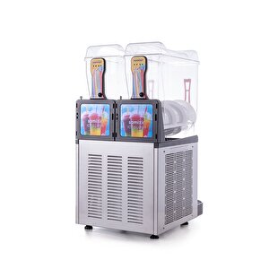 Samixir Twin Allure Çiftli 12+12 Lt Slush Buzlaş Karlamaç Makinesi Slush-24-ia