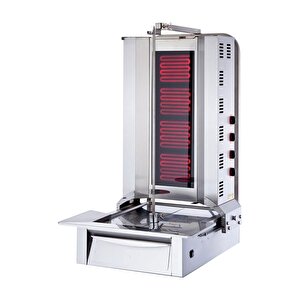 Işıkgaz Silver Elektrikli 4 Radyanlı Alttan Motorlu Döner Ocağı