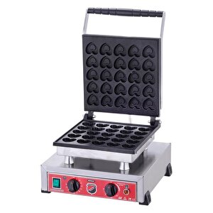 Işıkgaz Silver Elektrikli Tekli Kalpli Bubble Waffle Makinesi